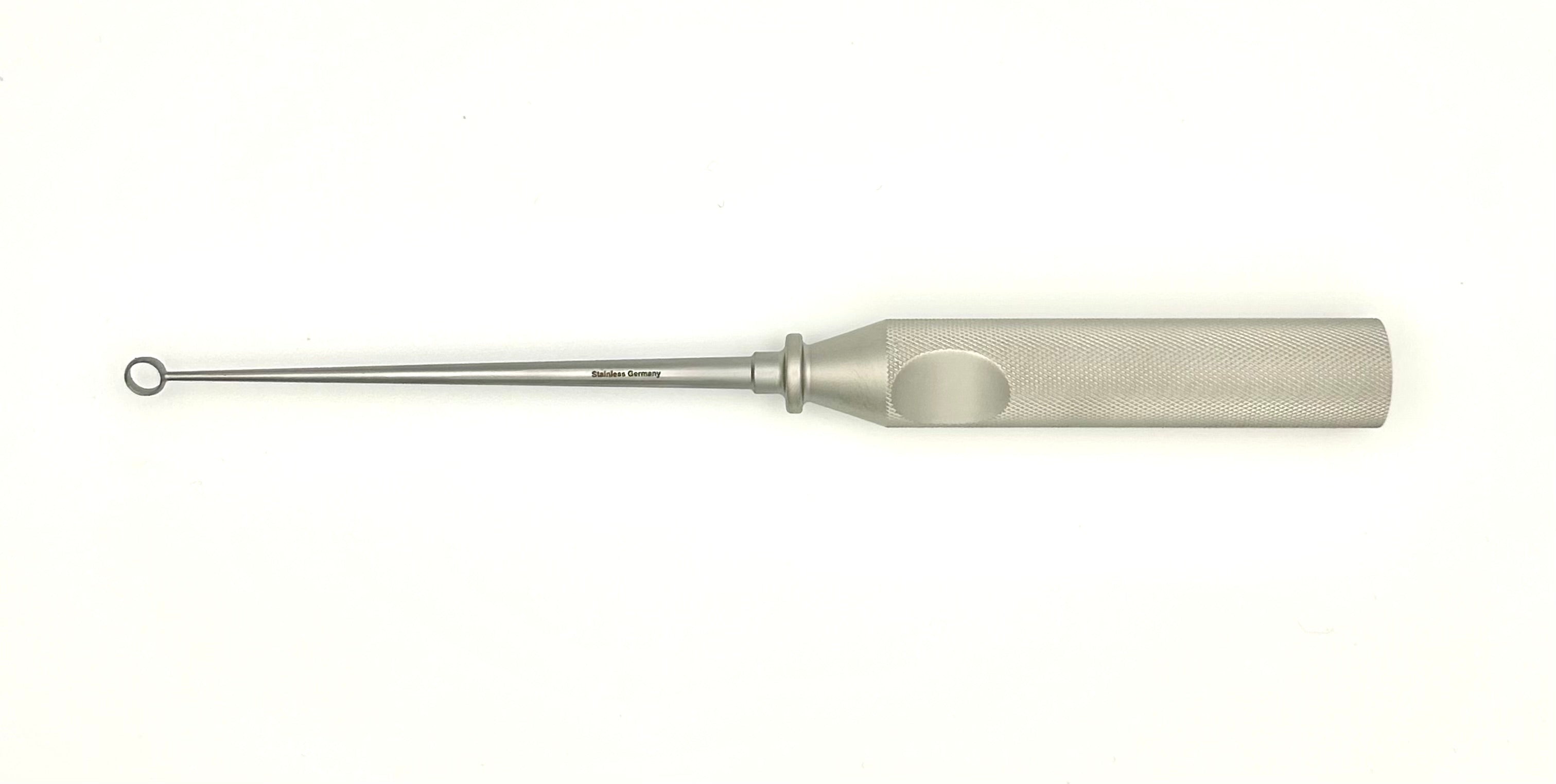 Cone Ring Curette Str 9" Size 1 8mm