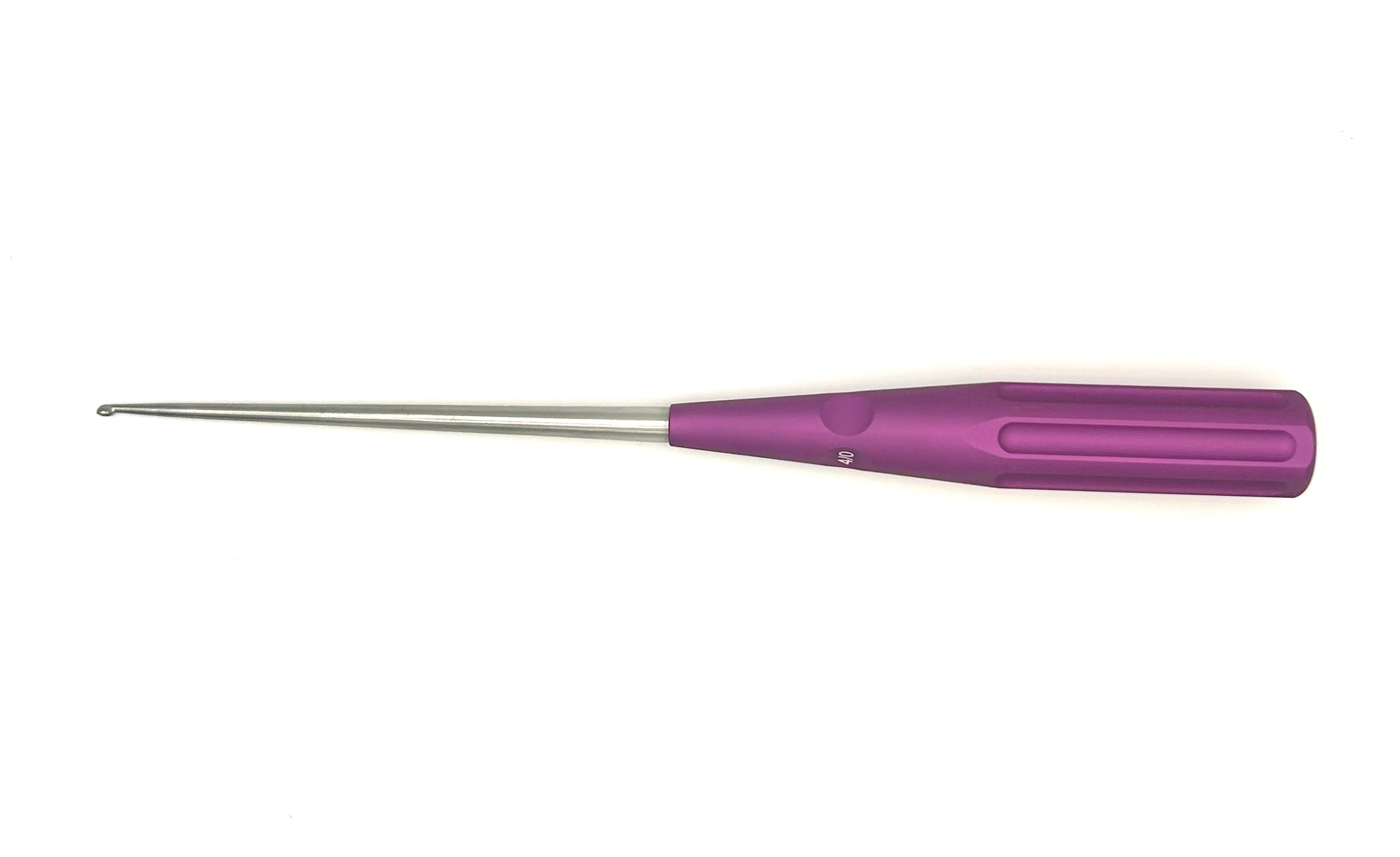 Chroma Style Spinal Curette 90d Ang 13" 4-0 Violet