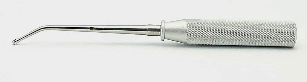 Cone Ring Curette Ang 9" Size 2 6mm