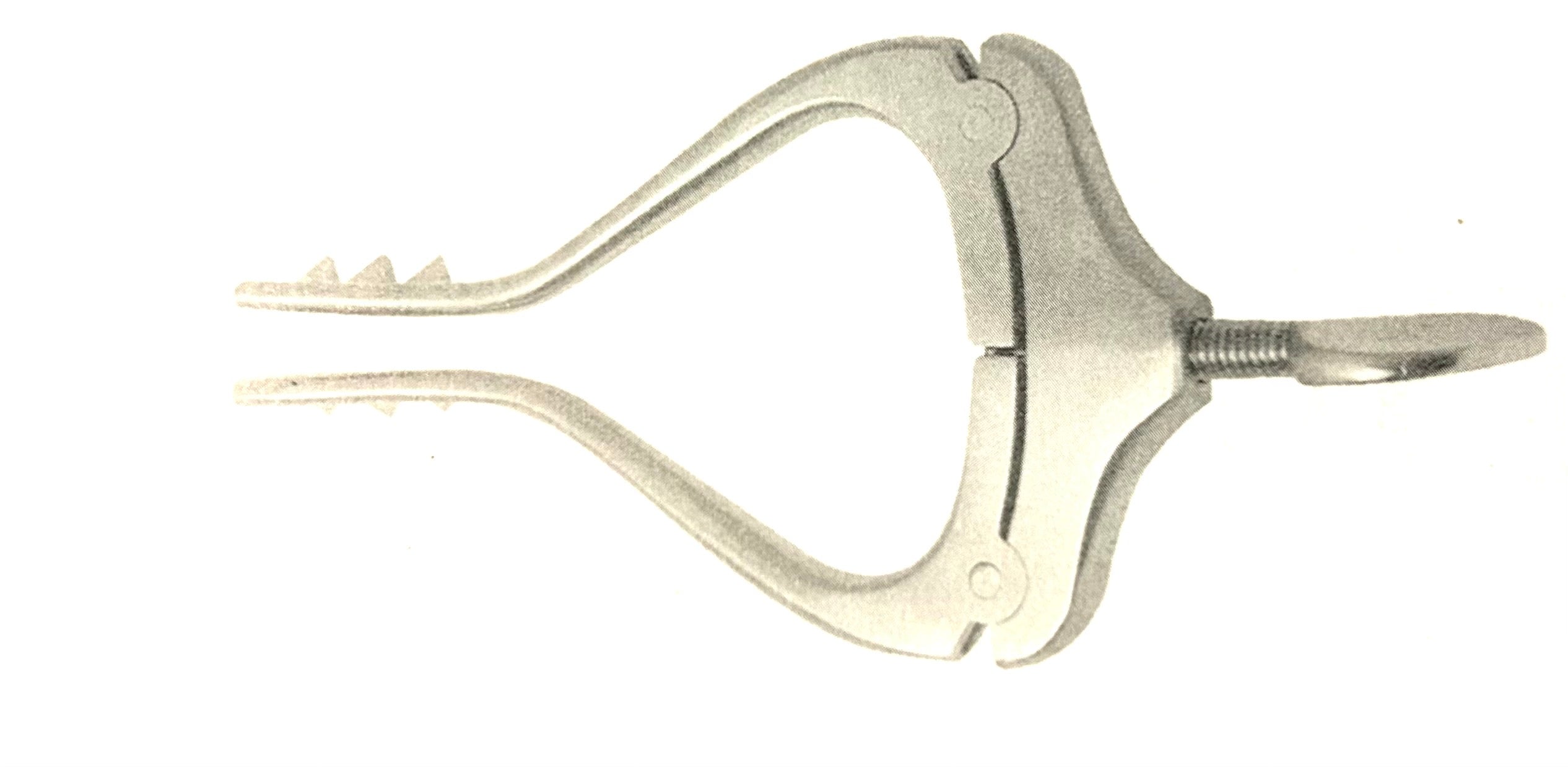 Jansen Mastoid Retractor 3X3 Sharp 4"